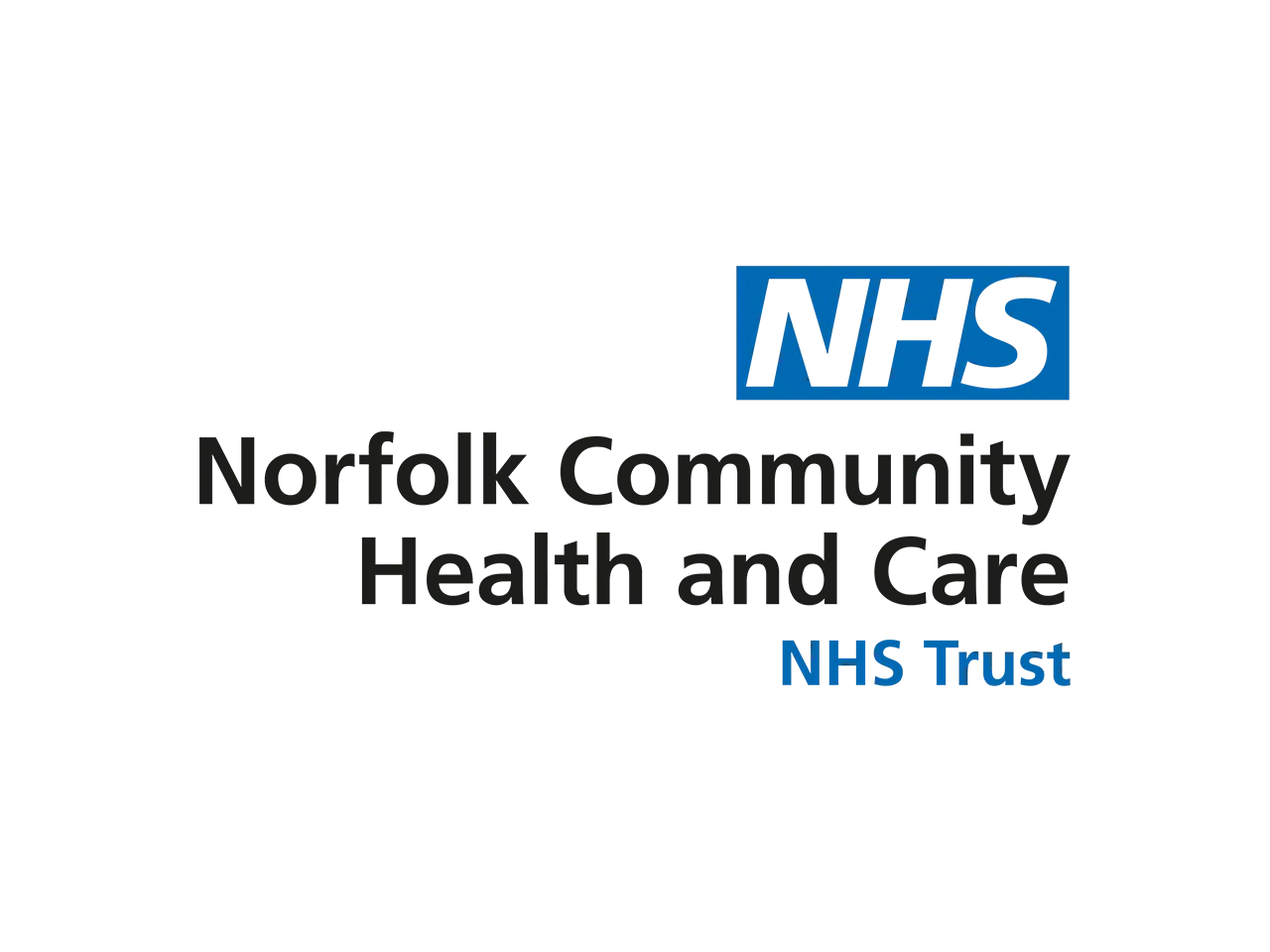 NHS - Norfolk Community Health and Care Logo